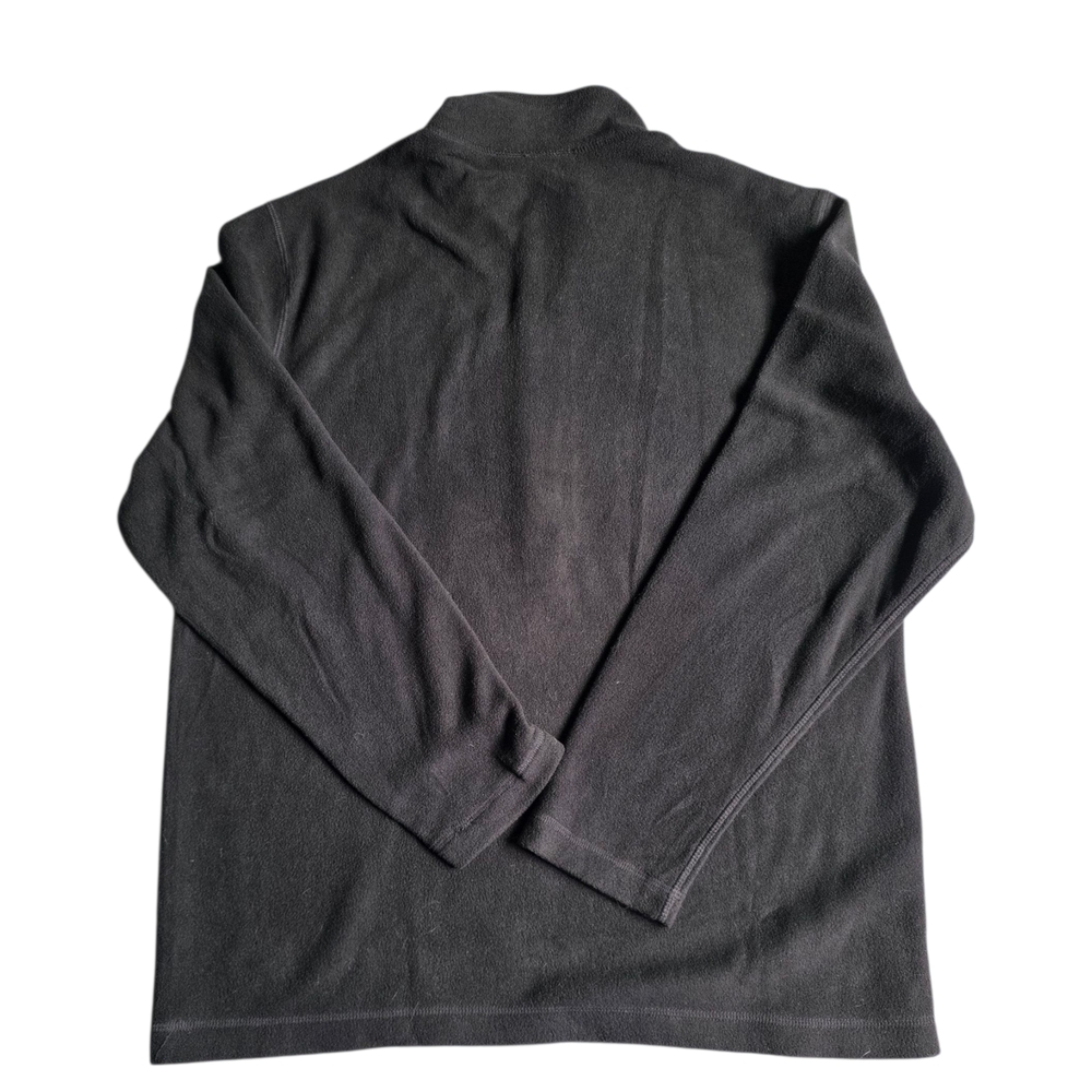 New Eddie Bauer Black Quarter-Zip Pullover Size L - Picture 2 of 3